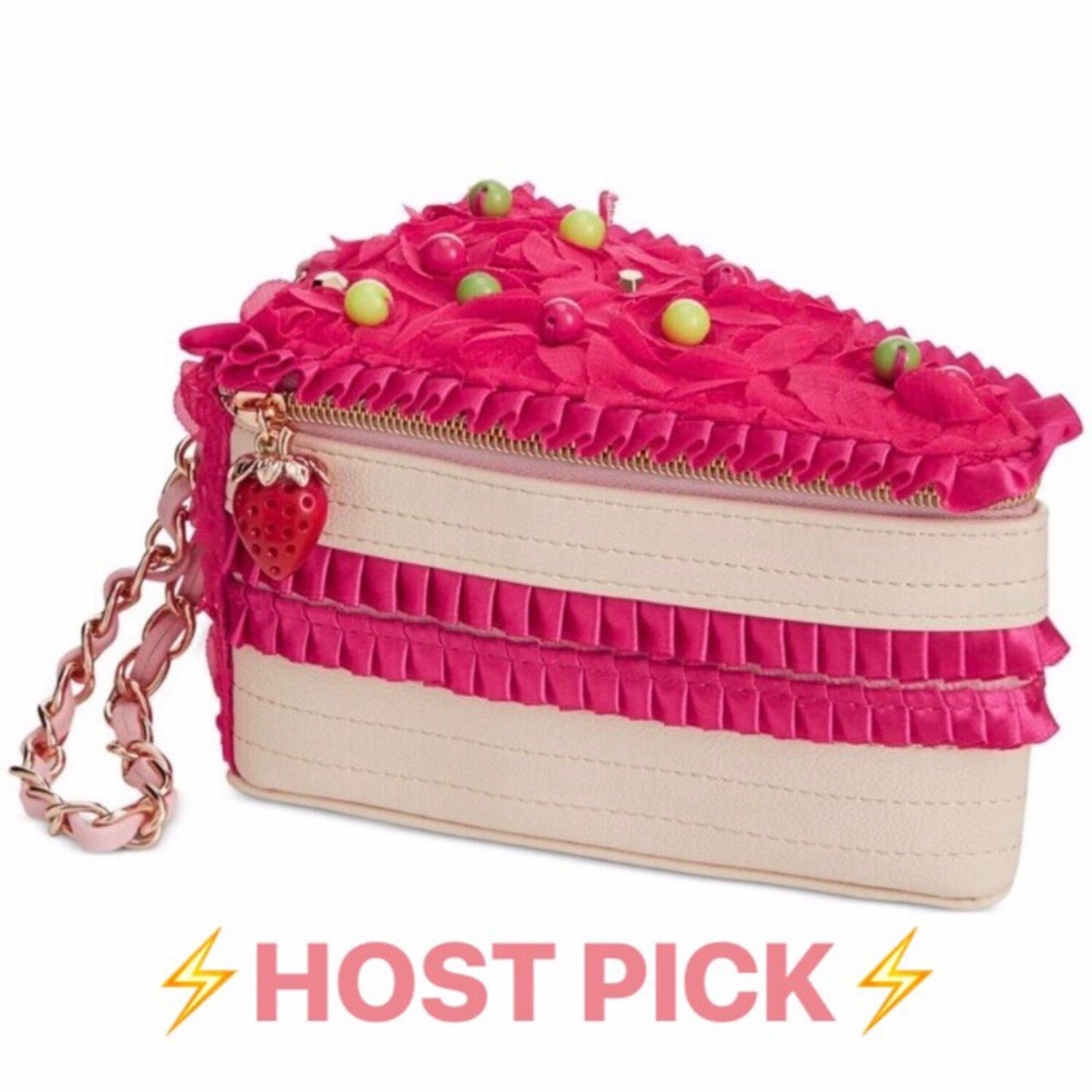 Betsey Johnson Let Them Eat Cake Purse / Clutch